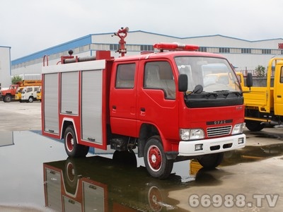 東風小霸王型水罐消防車